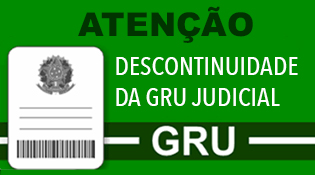 descontinuidade da guia de recolhimento da união judicial